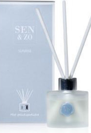 Sen&Zo Homediffuser met katoenen stokjes in de geur Sunrise