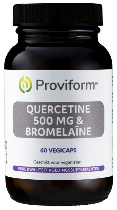 Proviform Quercetine 500mg & bromelaine (60 Vegetarische capsules)