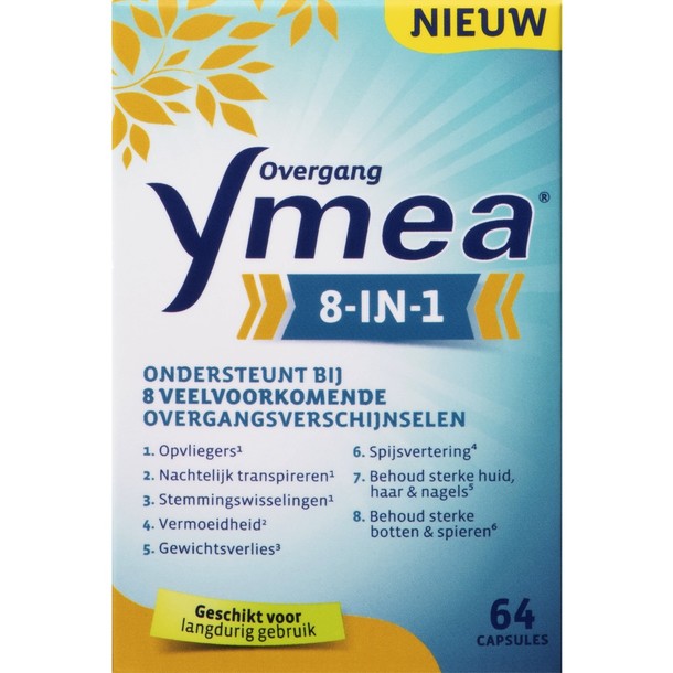 YMEA OVERGANG VERSCHIJNSELEN | Ymea 8 In 1 Capsules (64 Capsules)