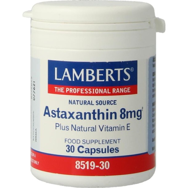 Lamberts Astaxanthine 8mg (30 Tabletten)