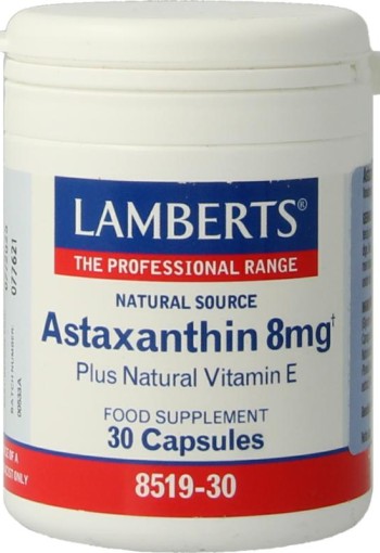 Lamberts Astaxanthine 8mg (30 Tabletten)