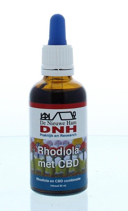 Dr B Rhodiola met CBD frequentie tinctuur (50 Milliliter)