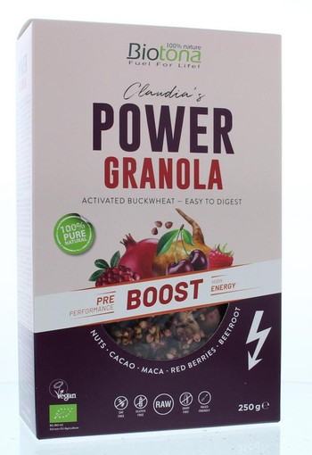 Biotona Power granola boost bio (250 Gram)