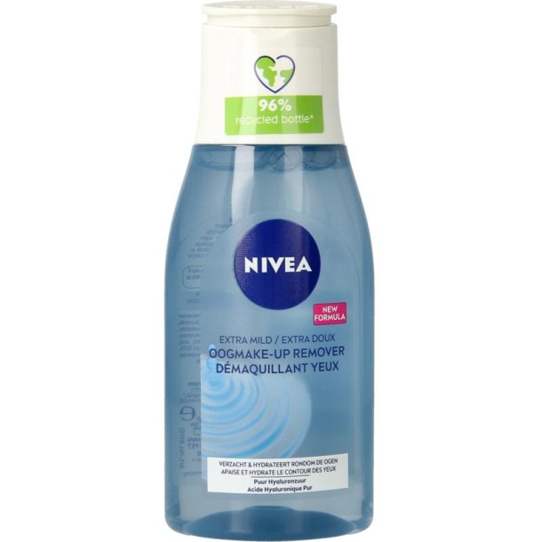 Nivea Oogmake-up remover extra mild (125 Milliliter)