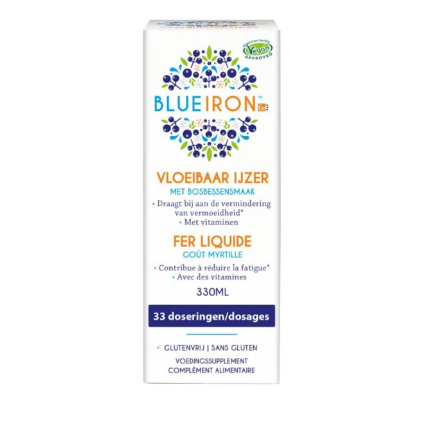 Blueiron Vloeibaar ijzer original (330 Milliliter)