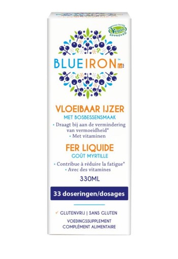 Blueiron Vloeibaar ijzer original (330 Milliliter)