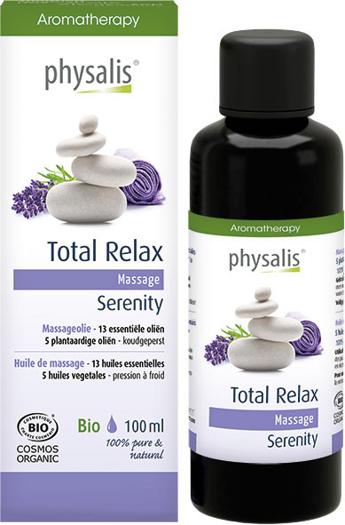 Physalis Massageolie total relax bio (100 Milliliter)