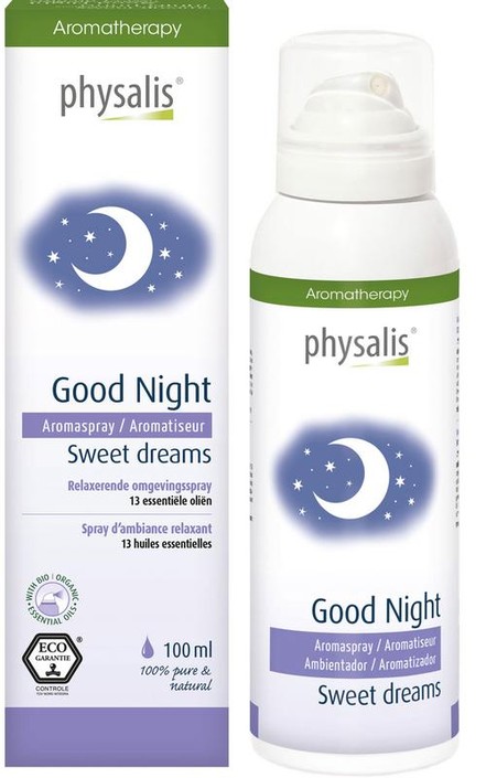 Physalis Aromaspray good night bio (100 Milliliter)