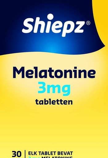 Shiepz Melatonine 3 mg (30 Tabletten)