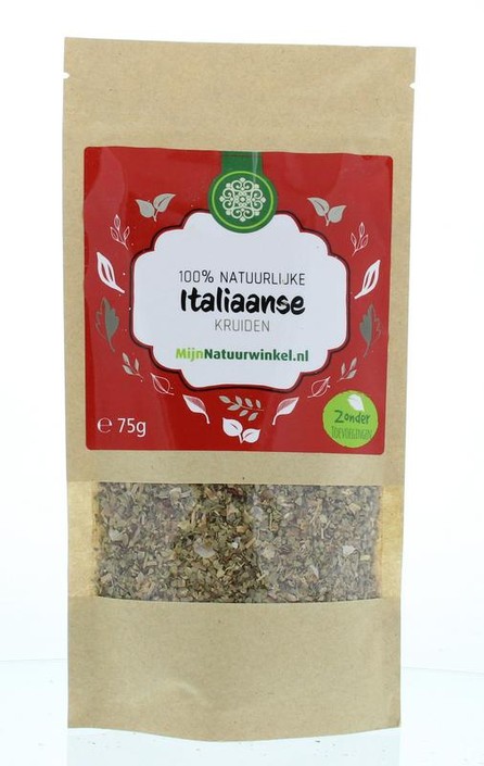 Mijnnatuurwinkel Italiaanse kruiden (75 Gram)