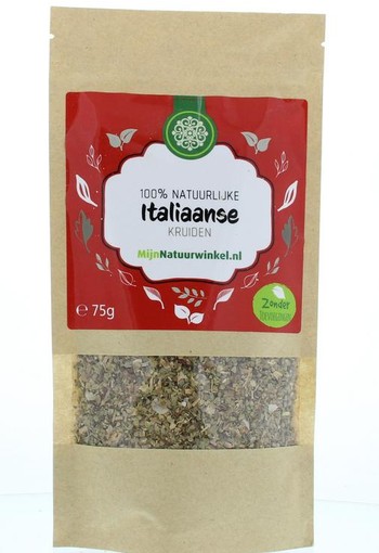 Mijnnatuurwinkel Italiaanse kruiden (75 Gram)