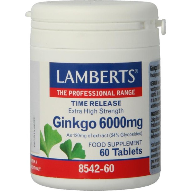 Lamberts Ginkgo 6000mg (60 Tabletten)