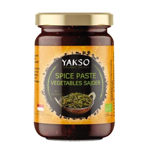 Yakso Spice paste vegetables sajoer (bumbu sajoer) bio (100 Gram)