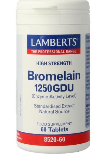 Lamberts Bromelaine 1250gdu (60 Tabletten)