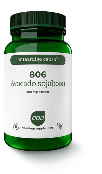 AOV 806 Avocado sojabonen extract (60 Vegetarische capsules)