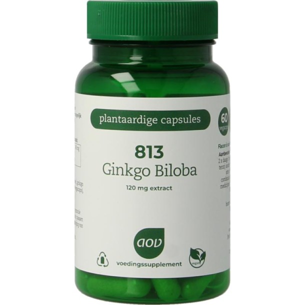 AOV 813 Ginkgo biloba extract (60 Vegetarische capsules)