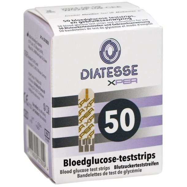 Diatesse Xper teststrips (50 Stuks)