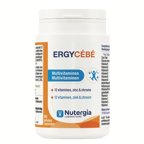 Nutergia Ergycebe (90 Capsules)