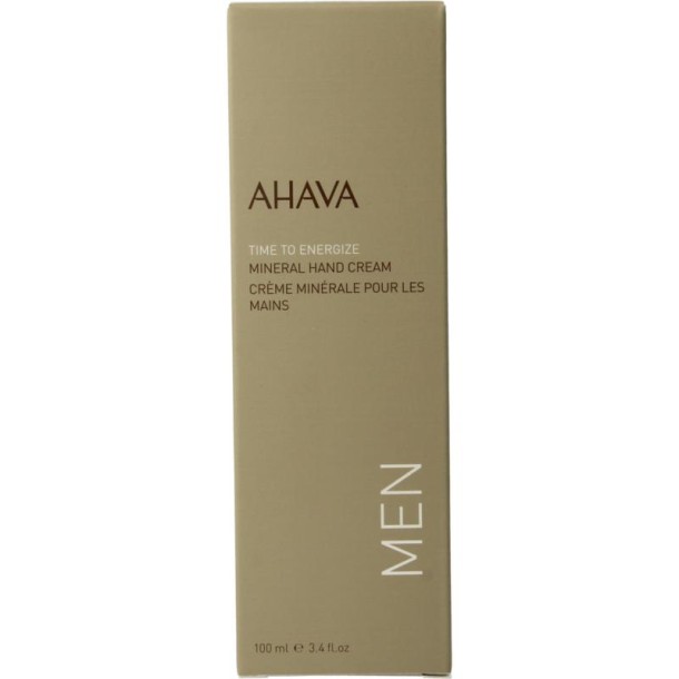 Ahava Men mineral hand cream (100 Milliliter)