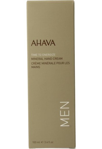 Ahava Men mineral hand cream (100 Milliliter)