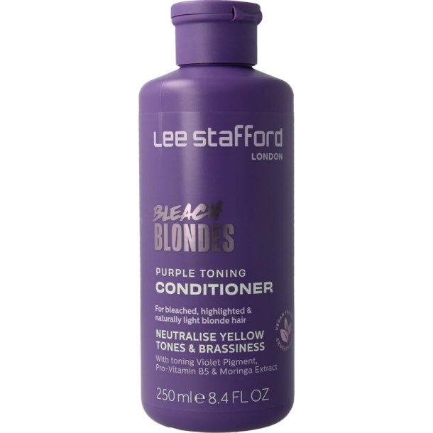 Lee Stafford Beach blondes purple toning conditioner (250 Milliliter)