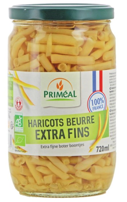 Primeal Boterbonen extra fijn uit Frankrijk bio (660 Gram)