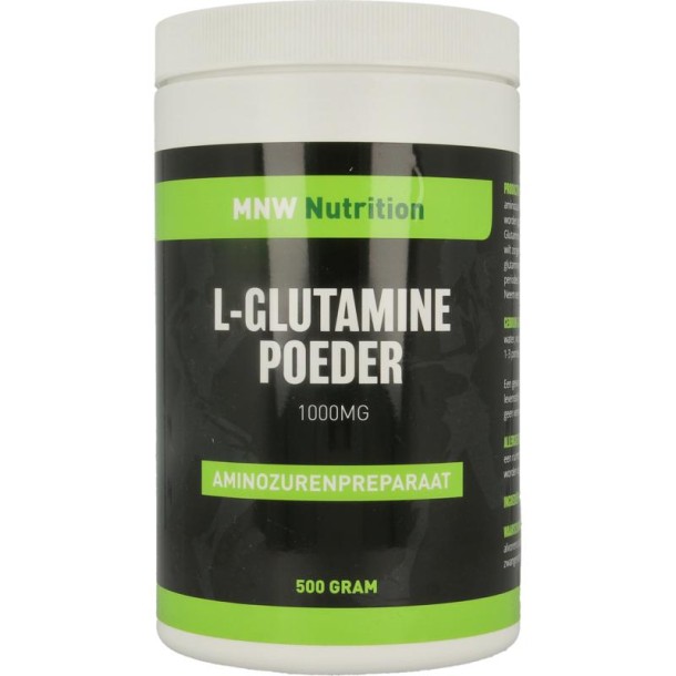 Mijnnatuurwinkel L Glutaminepoeder (500 Gram)