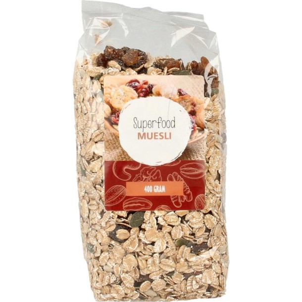 Mijnnatuurwinkel Superfood muesli (400 Gram)