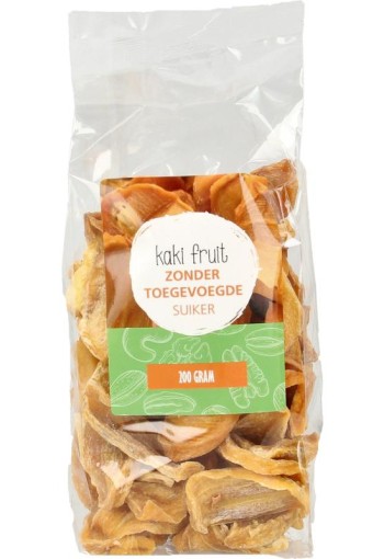 Mijnnatuurwinkel Gedroogde kaki fruit (200 Gram)