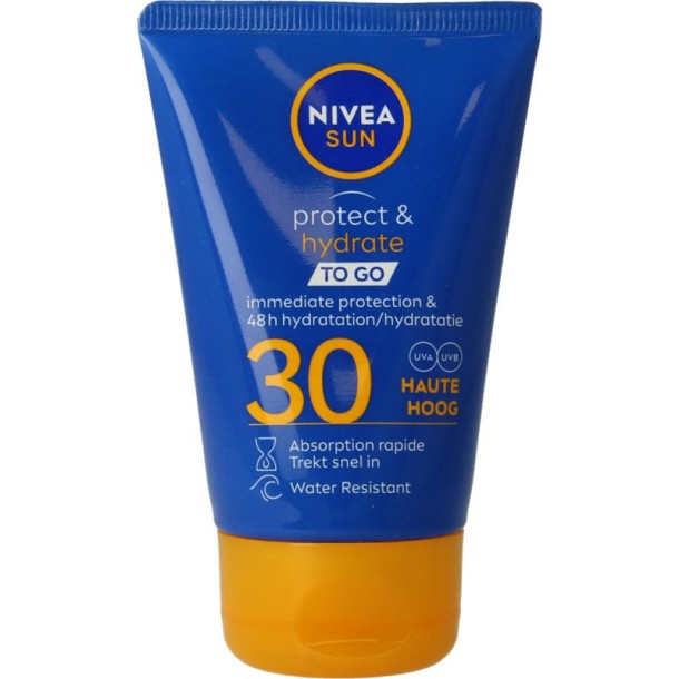 Nivea Sun protect & hydration melk SPF30 (50 Milliliter)