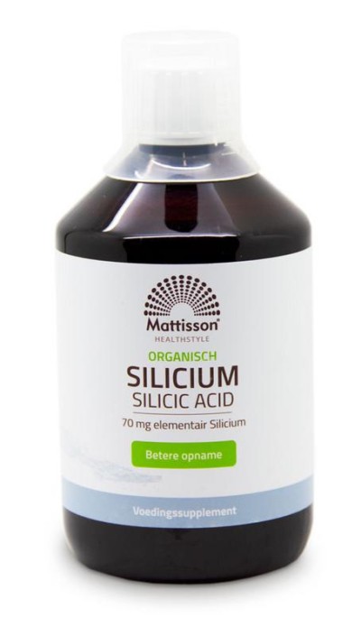 Mattisson Organisch silicium 70mg (500 Milliliter)