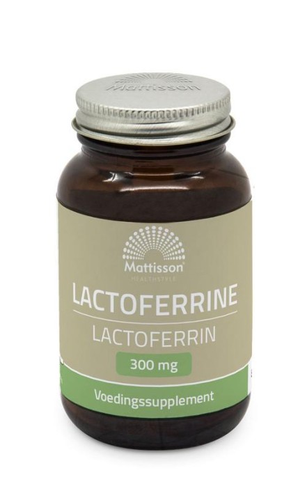 Mattisson Lactoferrine 95% 300mg (60 Vegetarische capsules)