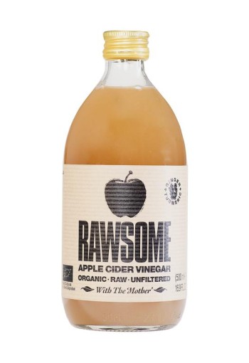 Rawsome Appelazijn with the mother bio (500 Milliliter)