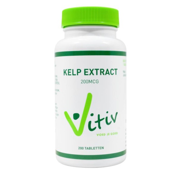 Vitiv Kelp extract 200mcg (200 Tabletten)