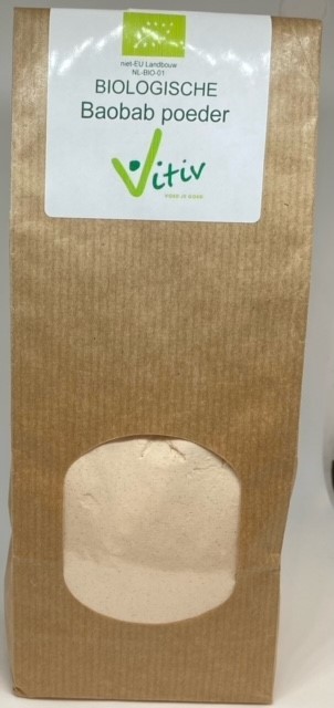 Vitiv Baobab poeder bio (250 Gram)