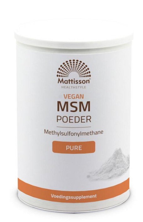 Mattisson MSM poeder vegan (550 Gram)