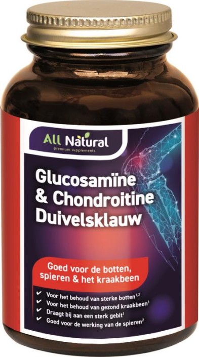 All Natural GlucoMax glucosamine & chondroitine (120 Tabletten)