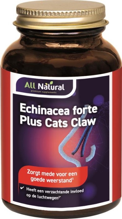 All Natural Echinacea forte plus cats claw (120 Capsules)