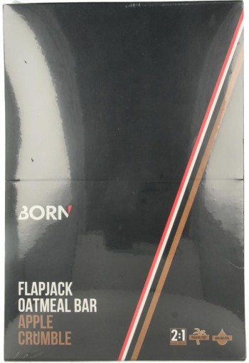 Born Flapjack bar appel crumble 50 gram (15 Stuks)