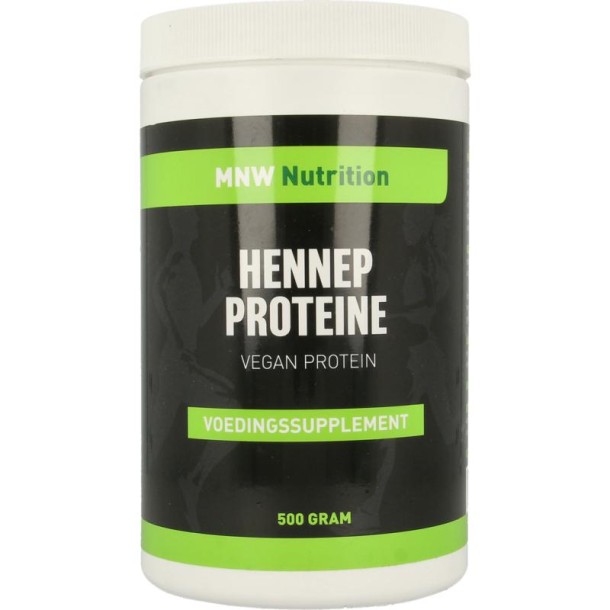 Mijnnatuurwinkel Hennep proteine vegan (500 Gram)