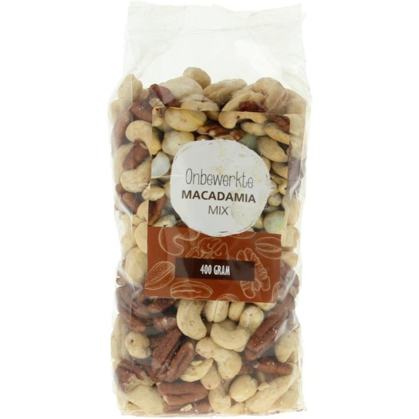 Mijnnatuurwinkel Macadamia mix (400 Gram)