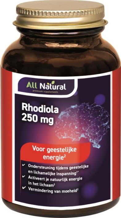 All Natural Rhodiola (100 Capsules)