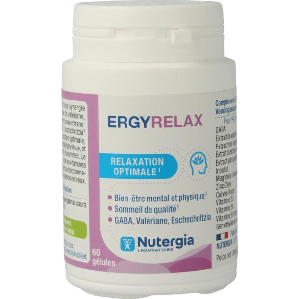 Nutergia Ergyrelax (60 Capsules)