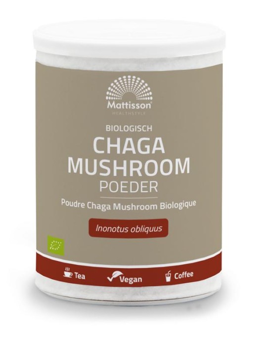 Mattisson Chaga mushroom poeder bio (100 Gram)