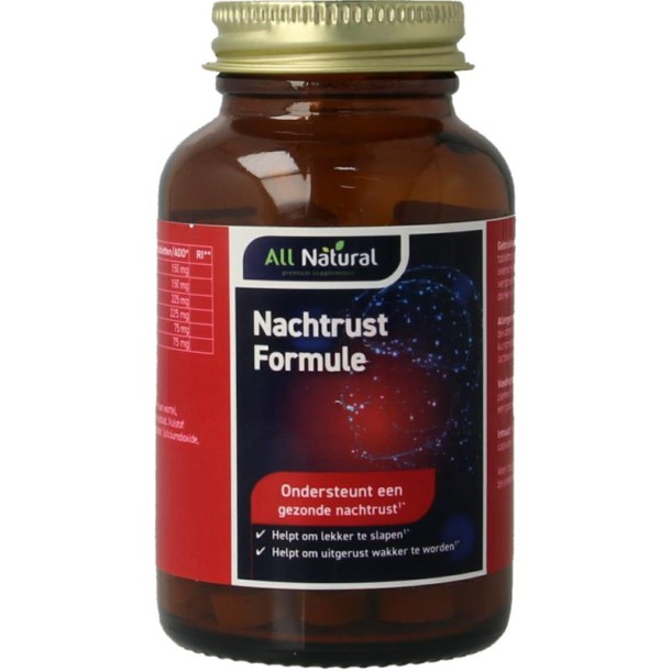 All Natural Nachtrust formule (90 Tabletten)