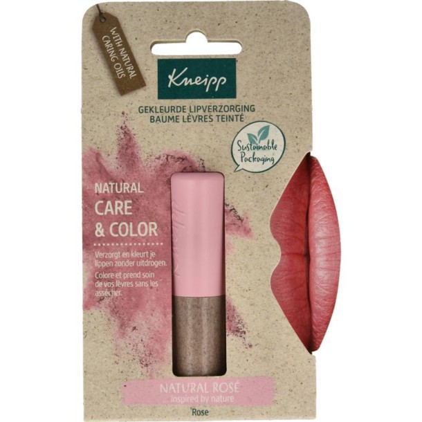 Kneipp Lipcare natural rose (3,5 Gram)