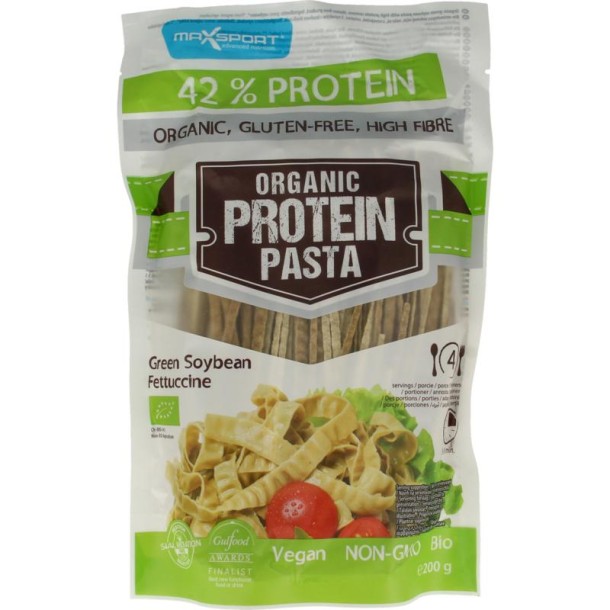 Maxsport Protein pasta green soybean fettucine (200 Gram)