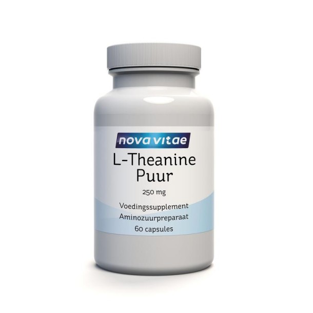 Nova Vitae L-Theanine puur 250mg (60 Capsules)