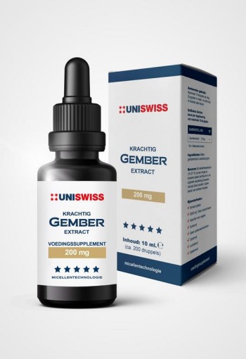 Uniswiss Gember (10 Milliliter)