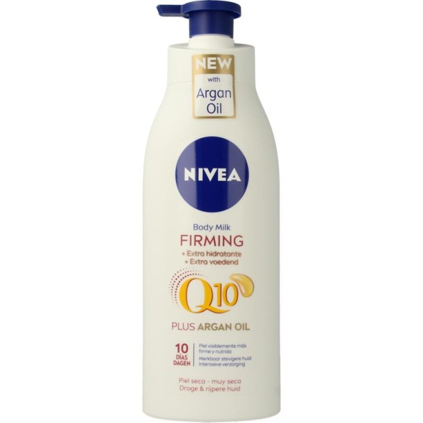 Nivea Body milk Q10 plus argan oil (400 Milliliter)